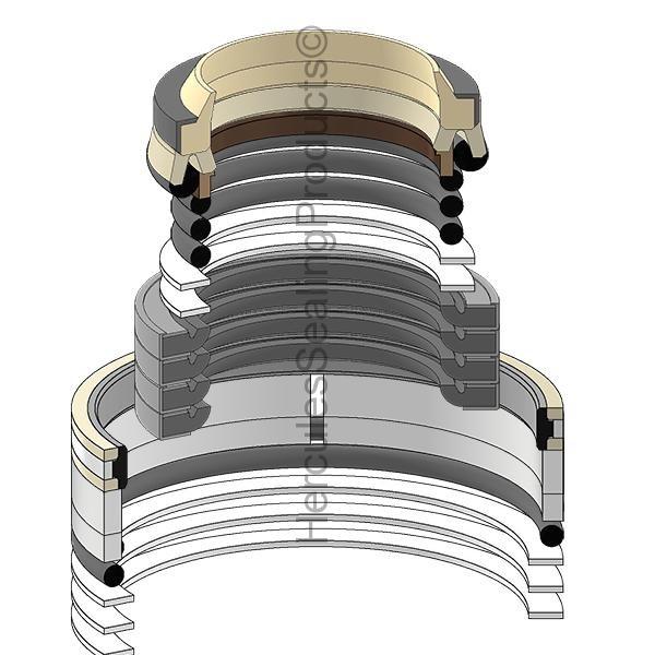 707-99-67110 Aftermarket Arm Cylinder Seal Kit Fits Komatsu PC300-350-6