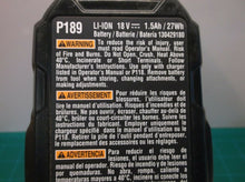 P189 Ryobi 1.5Ah Li-Ion Lithium 18V Battery
