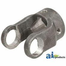 D128024 Implement Yoke Round Bore 12 1-1/2" w/ Keyway & Set Screw
