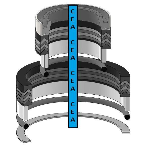 AR105722 Scarifier Cylinder Seal Kit Fits John Deere 760 760A