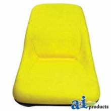 AM126865 Seat High Back Yellow Fits John Deere: LTR155 LTR166 LT133 LT155 LT166