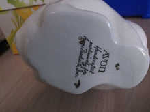Avon Bunny ceramic Planter Perfumed Candle Holder