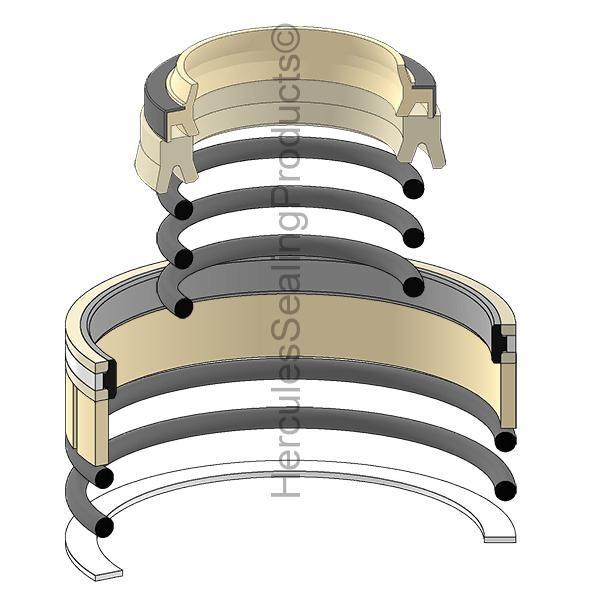 707-98-12750 Angle Cylinder Seal Kit Fits Komatsu D21A-8 D21P-8