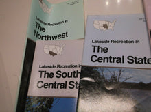 (5) 1992 Lakeside Recreation Fold Out Maps
