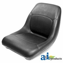 6598809 Bucket Seat Black Fits Bobcat:1600,2000,2400,2410,A220,A300,S100,S130,