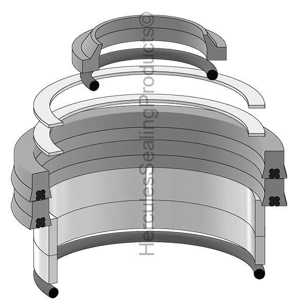 280537 Hydraulic Cylinder Seal Kit Fits Hyster Forklifts