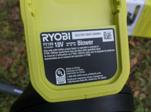 Ryobi P2109/P2003 Leaf Blower/Trimmer w/ 2 USED P102 Batteries & 1 P118 Charger