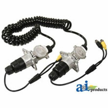 TCK523 CabCAM Trailer Cable Kit, 7 Pin Coiled, Aluminum Connectors, 2 Came