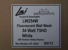 LW254W LSI Accent & Downlights Fluorescent White Wall 54 Watt T5H0 Light Fixture