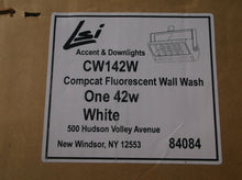 CW142W LSI Accent & Downlights Compact Fluorescent White Wall 1-42 Watt Light