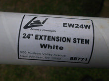 EW24W LSI Accent & Downlights 24" Extension Stem White