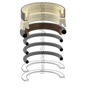 2438U1108R100 Arm Cylinder Seal Kit Fits Kobelco SK200 III