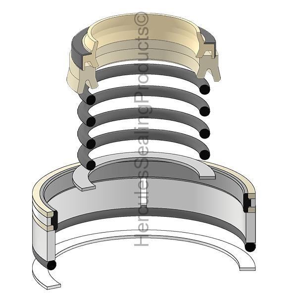707-98-53410 Tilt Cylinder Seal Kit Fits Komatsu D58E-1B