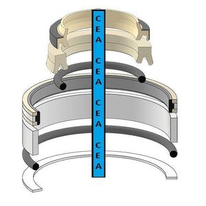 707-98-64450 Lift Cylinder Seal Kit Fits Komatsu D75S-3 D95