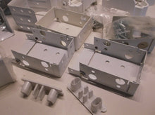 Assortment Of Window Treatment Hardware Pieces With Screws