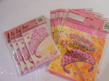 4 Packs Of Princess Party Invitations ~ 5 Packs Of Princess Party Gift Bags