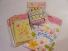 3 Pkgs Your Invited Invitations 2 Pkgs Your Invited Gift Bags 1 Pkg Serpentines