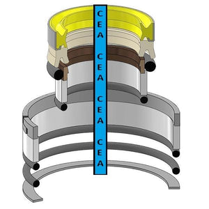 1944398 Various Cylinder Seal Kit Fits Cat Caterpillar D400E