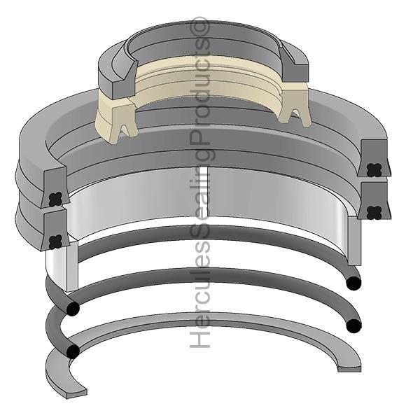 5U7775 Various Cylinder Seal Kit Fits Caterpillar D25C-D400E