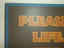 Disney Signage "No Running Please" Vinyl Sign - 4" x 12"