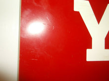 (11) "Watch Your Step" Etched Signs