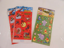 (2) Pkgs Marvel Spider Man Stickers (1) Pkg My Friends-Pooh & Tiger Stickers