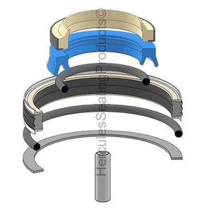 11990243 Bucket Tilt Cylinder Seal Kit Fits Volvo L50