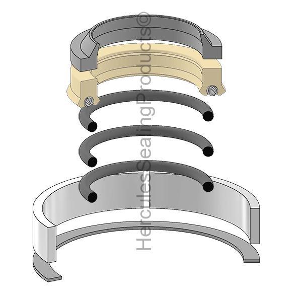0719441 Suspension Cylinder Seal Kit Fits Cat Caterpillar 789 789B 789C 793C