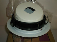Juno Lighting 248 White & Black Recess Round Insert Trim 6" I.D. 7 1/4" O.D.