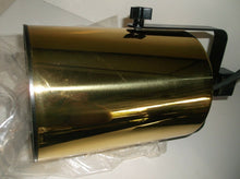 T317 Trac-Master by Juno Black & Polished Brass Track Lighting 8" X 6" X 6"