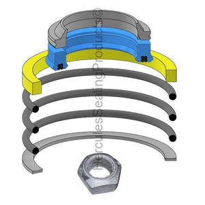 6586915 Lift Cylinder Seal Kit Fits Bobcat 853