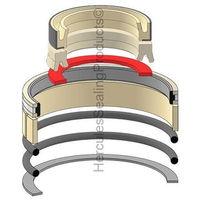 42N-6C-13340 MP Bucket Cylinder Seal Kit Fits Komatsu WB146