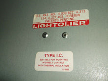1000-CA Lightoleir Lytecaster 7-11 Type I.C. Frame In Kit For Damp Locations