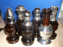 Avon Chess 6 Piece Lot Bishop, Queen, Pawns, & Rooks Bottles