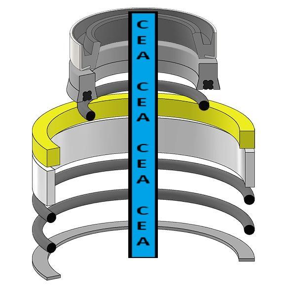 Replaces Hydro-Ax 3002-1092 Hydraulic Cylinder Seal Kit