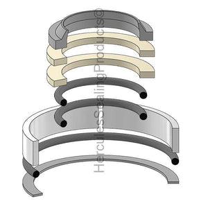 5J6572K Suspension Cylinder Seal Kit Fits Cat Caterpillar 768-769C-773B