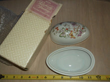Avon Butterfly Fantasy Porcelain Treasure Egg 1979