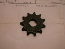 X-Treme X500-502 Motor Sprocket 11 Teeth, 8mm, D5T Chain