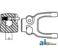 D261206 Quick Disconnect Tractor Yoke Fits Domestic: 2600 Series