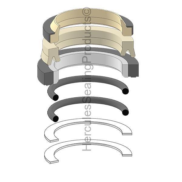 2438U1096R100 Bucket Cylinder Seal Kit Fits Kobelco K903 60