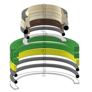 4286784 Bucket Cylinder Seal Kit Fits Hitachi EX200-2