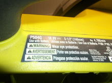 Ryobi P504G 18V One+ Lithium-Ion Cordless 5 1/2" Circular Saw Bare Tool