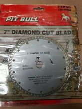CHIW038 7" Pit Bull Diamond Cut Blade Stone