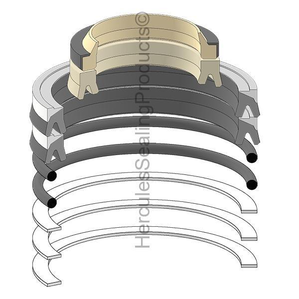 4509364 Arm Boom Cylinder Seal Kit Fits Hitachi UH012