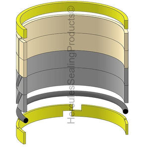 2438U1946R200 Boom Cylinder Seal Kit Fits Kobelco SK150-SK160