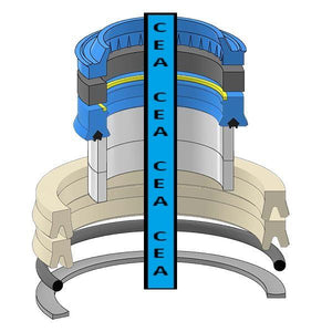 12724304 Circle Turn Cylinder Seal Kit Fits Volvo 750A 780A