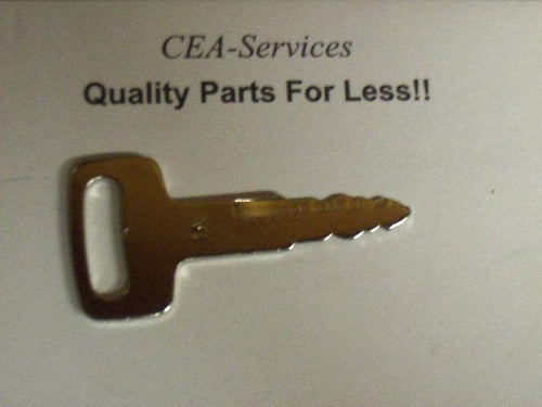 (1) Key Fits Later Model Nissan Forklifts #1A G3