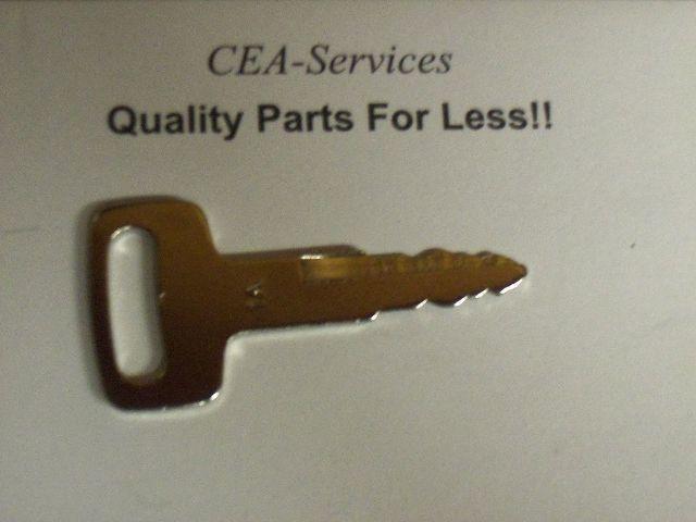 (1) Key Fits Later Model Nissan Forklifts #1A G3