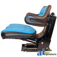 W223BU Seat Wrap Around Back W/Arms, Plastic, Blue Fits Ford/New Holland: Many