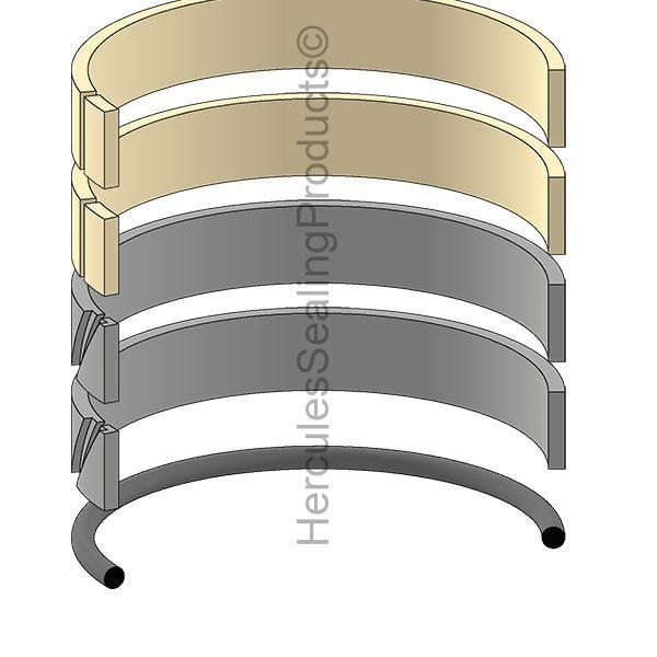 2438U1098R200 Arm Cylinder Seal Kit Fits Kobelco K904-SK100